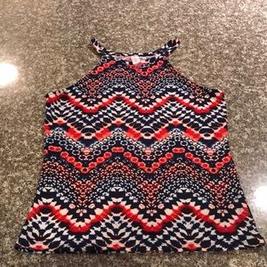 ✨Red, white and blue tank top